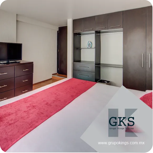 Recámara 1 bed — Cityloft M. Chimborazo 537, Lomas de Chapultepec